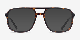 Novota Écailles Plastique Soleil de Lunette de vue d'EyeBuyDirect, Vue de Face