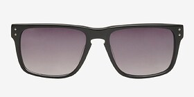 Sergi Noir Acétate Soleil de Lunette de vue d'EyeBuyDirect, Vue de Face