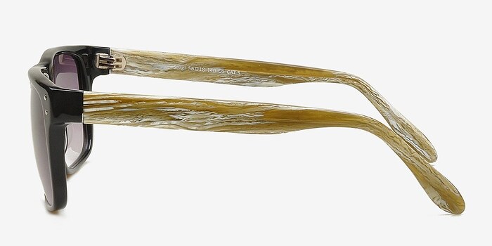 Sergi Noir Acétate Soleil de Lunette de vue d'EyeBuyDirect