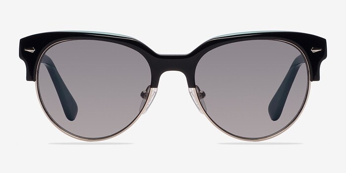 Carven Noir Plastique Soleil de Lunette de vue d'EyeBuyDirect