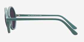 Alena Vert Acétate Soleil de Lunette de vue d'EyeBuyDirect, Vue de Côté