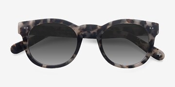 Marbled Tortoise Horizon -  Vintage Acétate Lunettes de soleil