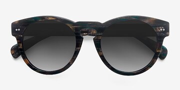 Tribal Green Penelope -  Vintage Acétate Lunettes de soleil