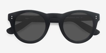 Matte Black Ibiza -  Acétate Lunettes de soleil