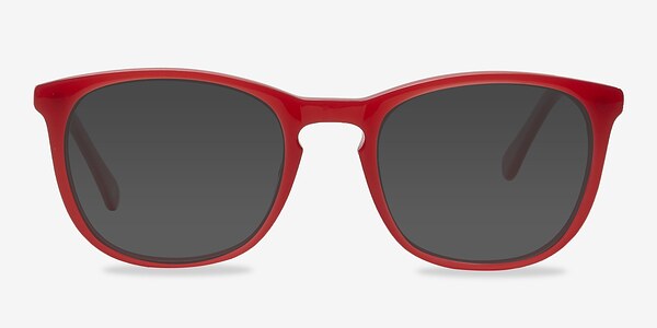 Audio Rouge Acétate Soleil de Lunette de vue