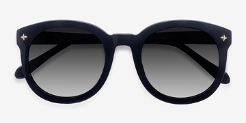 Noir Paige -  Vintage Acétate Lunettes de soleil