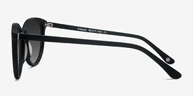 Calypso  Black  Acétate Soleil de Lunette de vue d'EyeBuyDirect, Vue de Côté