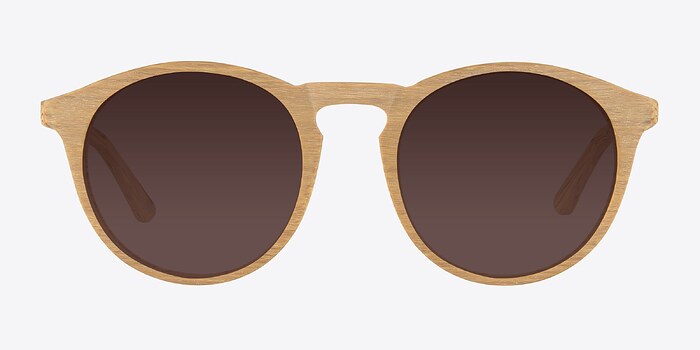 Air Jaune Wood-texture Soleil de Lunette de vue d'EyeBuyDirect