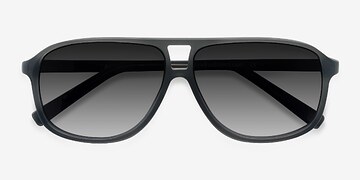 Matte Gray Bart -  Acétate Lunettes de soleil