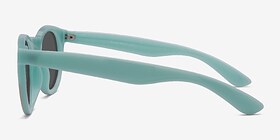 Sunset  Light Blue  Plastique Soleil de Lunette de vue d'EyeBuyDirect, Vue de Côté