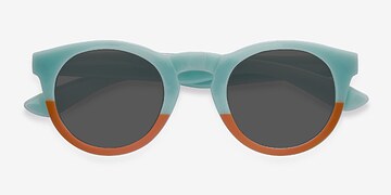  Light Blue  Sunset -  Plastique Lunettes de soleil