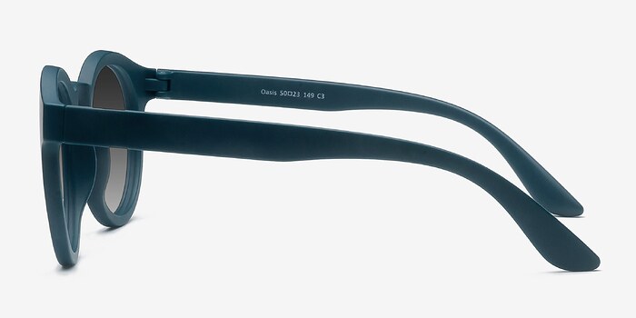 Oasis Matte Blue Plastique Soleil de Lunette de vue d'EyeBuyDirect