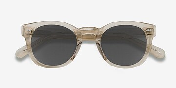 Champagne Horizon -  Vintage Acétate Lunettes de soleil
