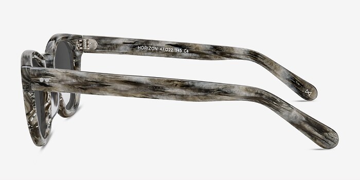 Horizon Stone Acétate Soleil de Lunette de vue d'EyeBuyDirect