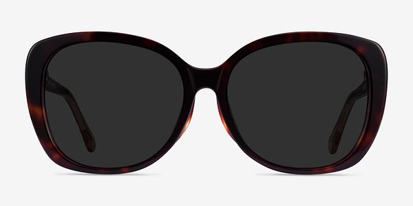 Sherry Tortoise Champagne Acétate Soleil de Lunette de vue