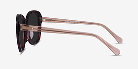 Sherry Tortoise Champagne Acétate Soleil de Lunette de vue d'EyeBuyDirect, Vue de Côté