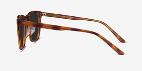 Cortado Honey Tortoise Acétate Soleil de Lunette de vue d'EyeBuyDirect, Vue de Côté