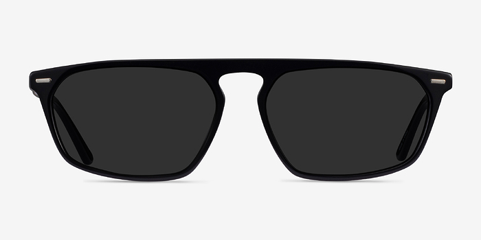 Hernando Noir Acétate Soleil de Lunette de vue d'EyeBuyDirect