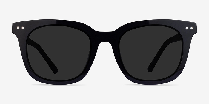 Welcome Noir Acétate Soleil de Lunette de vue d'EyeBuyDirect