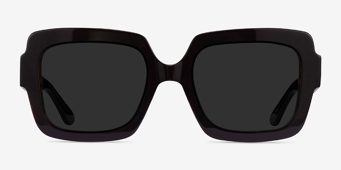 Sometime Brun Acétate Soleil de Lunette de vue d'EyeBuyDirect