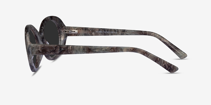Pedra Gray Floral Acétate Soleil de Lunette de vue d'EyeBuyDirect