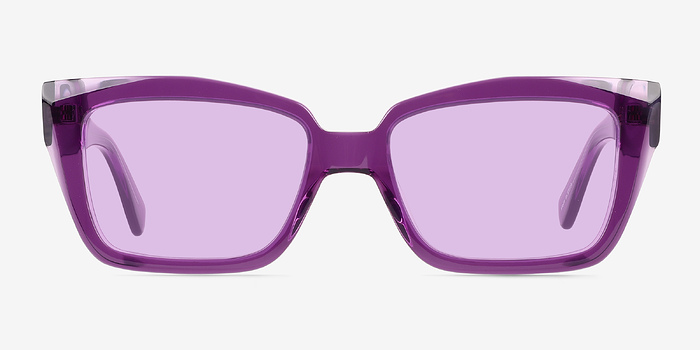 Lavendula Crystal Purple Éco-responsable Soleil de Lunette de vue d'EyeBuyDirect