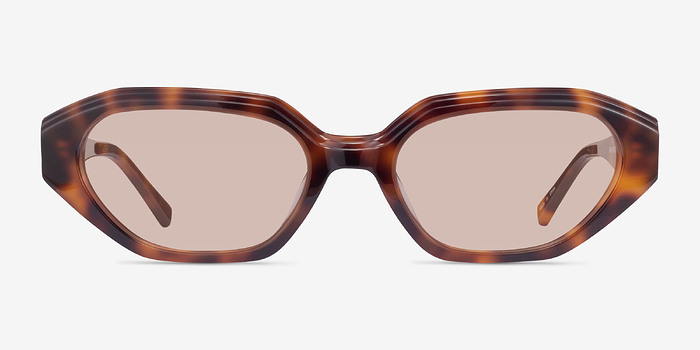 Ronette Écailles Acétate Soleil de Lunette de vue d'EyeBuyDirect