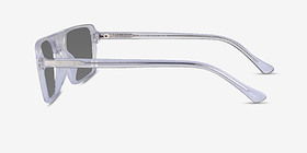 Zirfas Crystal Clear Acétate Soleil de Lunette de vue d'EyeBuyDirect, Vue de Côté