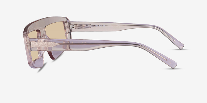 Hanna Crystal Nude Acétate Soleil de Lunette de vue d'EyeBuyDirect