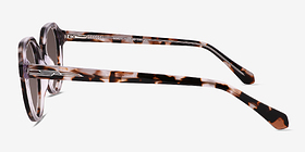 Beaux Écailles Acétate Soleil de Lunette de vue d'EyeBuyDirect, Vue de Côté