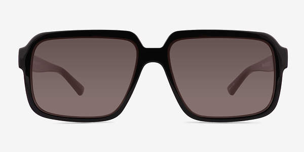 Kauri Shiny Black Plastique Soleil de Lunette de vue