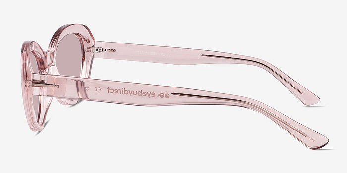 Nyssa Crystal Nude Plastique Soleil de Lunette de vue d'EyeBuyDirect