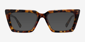 Yara Écailles Éco-responsable Soleil de Lunette de vue d'EyeBuyDirect, Vue de Face