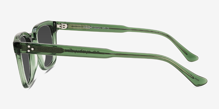 Percept Crystal Green Acétate Soleil de Lunette de vue d'EyeBuyDirect