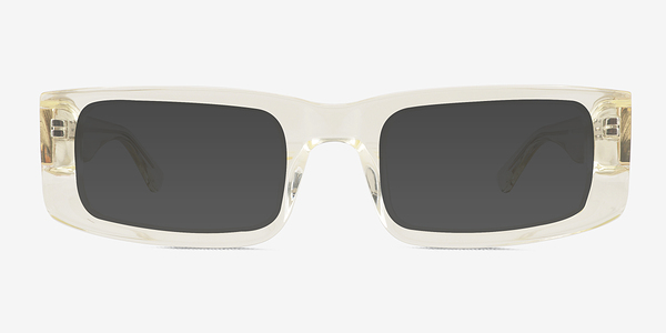 Alaric Clear Yellow Acétate Soleil de Lunette de vue