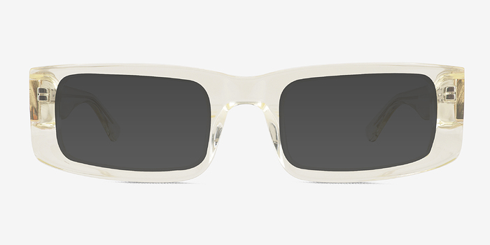 Alaric Clear Yellow Acétate Soleil de Lunette de vue d'EyeBuyDirect