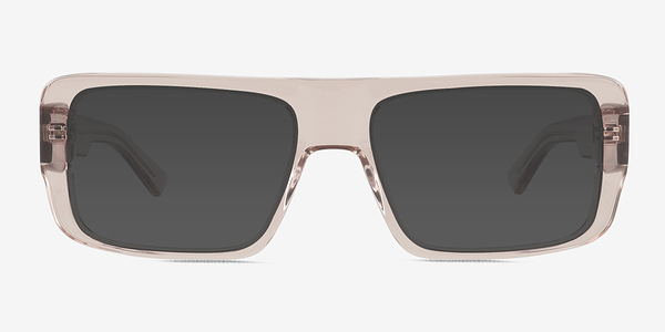 Nick Clear Brown Acétate Soleil de Lunette de vue