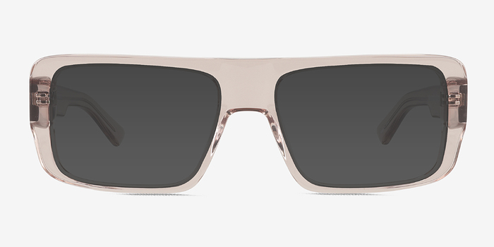 Nick Clear Brown Acétate Soleil de Lunette de vue d'EyeBuyDirect