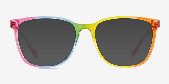 Shine Bright Arc-en-ciel Plastique Soleil de Lunette de vue d'EyeBuyDirect