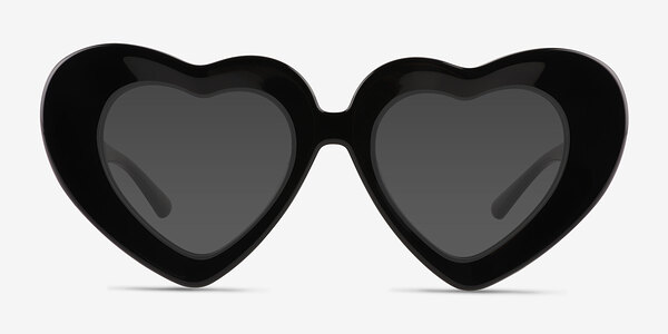 Tenderheart Noir Acétate Soleil de Lunette de vue