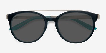 Navy silver Morning Breeze -  Acetate, Metal Lunettes de soleil