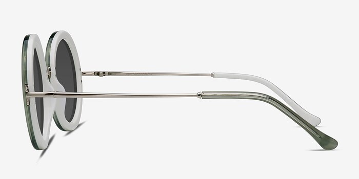 Joplin Vert Métal Soleil de Lunette de vue d'EyeBuyDirect