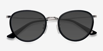 Noir Reves -  Métal Lunettes de soleil