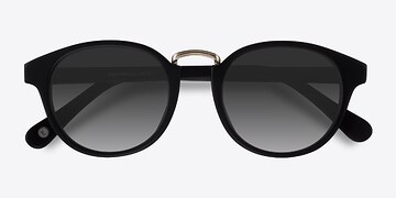 Noir Major -  Métal Lunettes de soleil