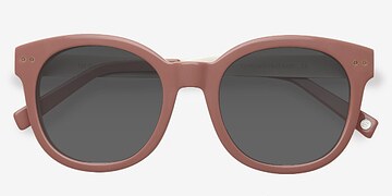 Rose Till Sunset -  Acetate, Metal Lunettes de soleil