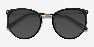 Noir Crush -  Acetate, Metal Lunettes de soleil