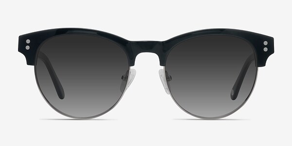 College Noir Métal Soleil de Lunette de vue