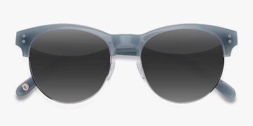 Bleu pâle College -  Vintage Métal Lunettes de soleil