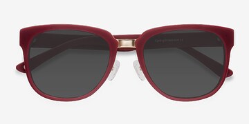 Dark Red Haute Couture -  Métal Lunettes de soleil