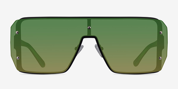 Bot Black Green Métal Soleil de Lunette de vue